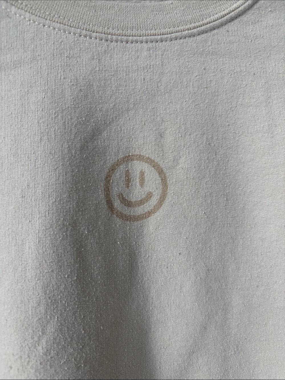 Harmony Boutique "Choose Happy" Cream Crewneck - Picture 4 of 5